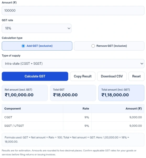 Online EMI Calculator for calculating monthly loan payments